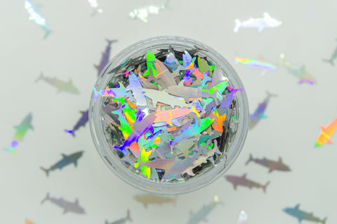 Shark Holographic Confetti