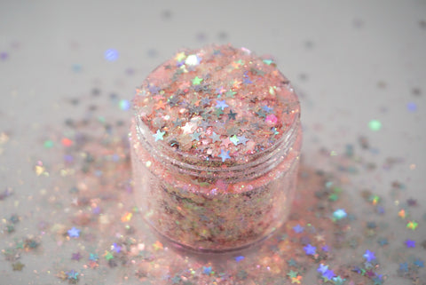 Space Cowgirl Pink Chunky Glitter
