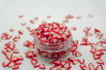 Strawberry Polymer Clay Slices