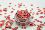 Watermelon Polymer Clay Slices