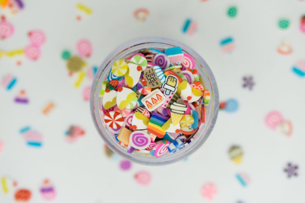 Candy Land Polymer Clay Slices – Bow and Arrow Supply Company