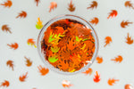 Flame Holographic Orange Confetti