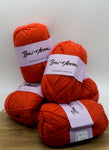 Red Orange Mini Milk Cotton Yarn