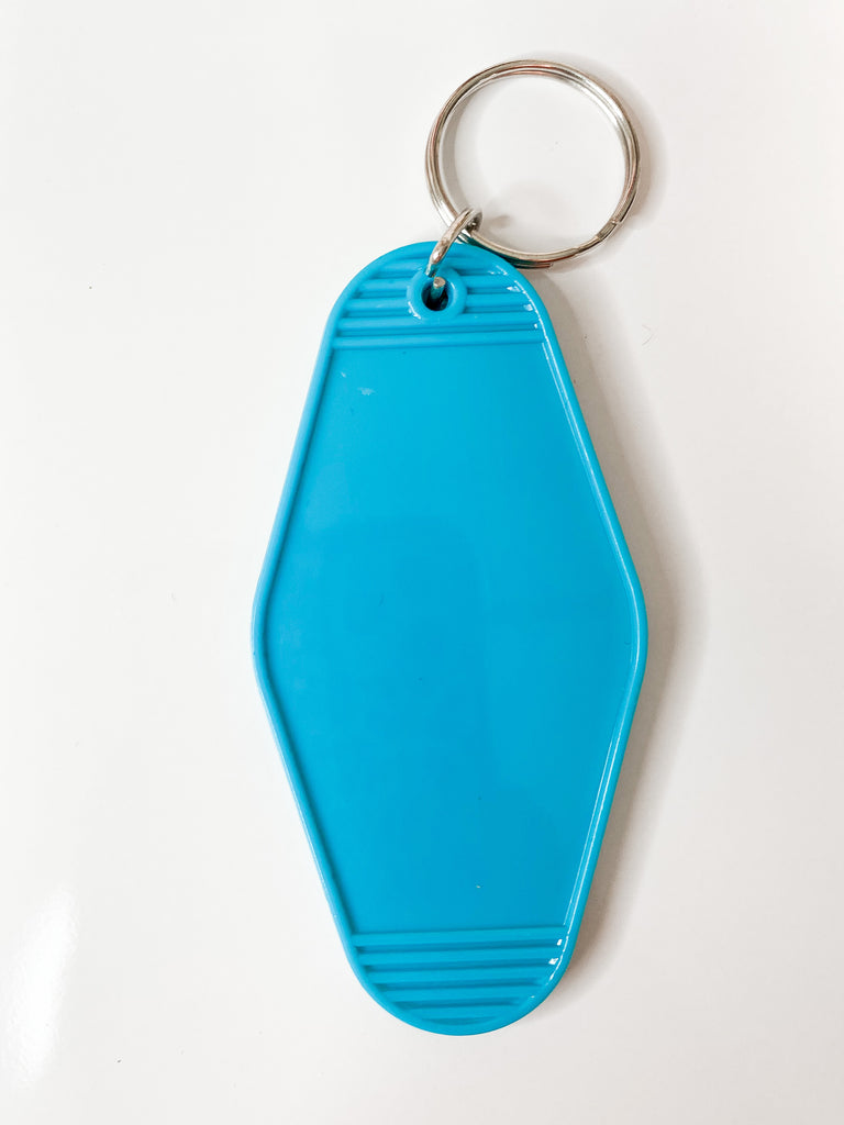 Mint Print Shop Royal Blue | Motel Keychain Blank 1 Piece