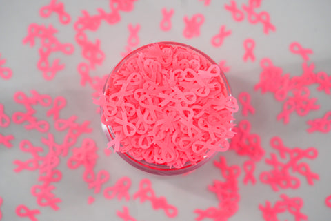 Pink Ribbon Confetti