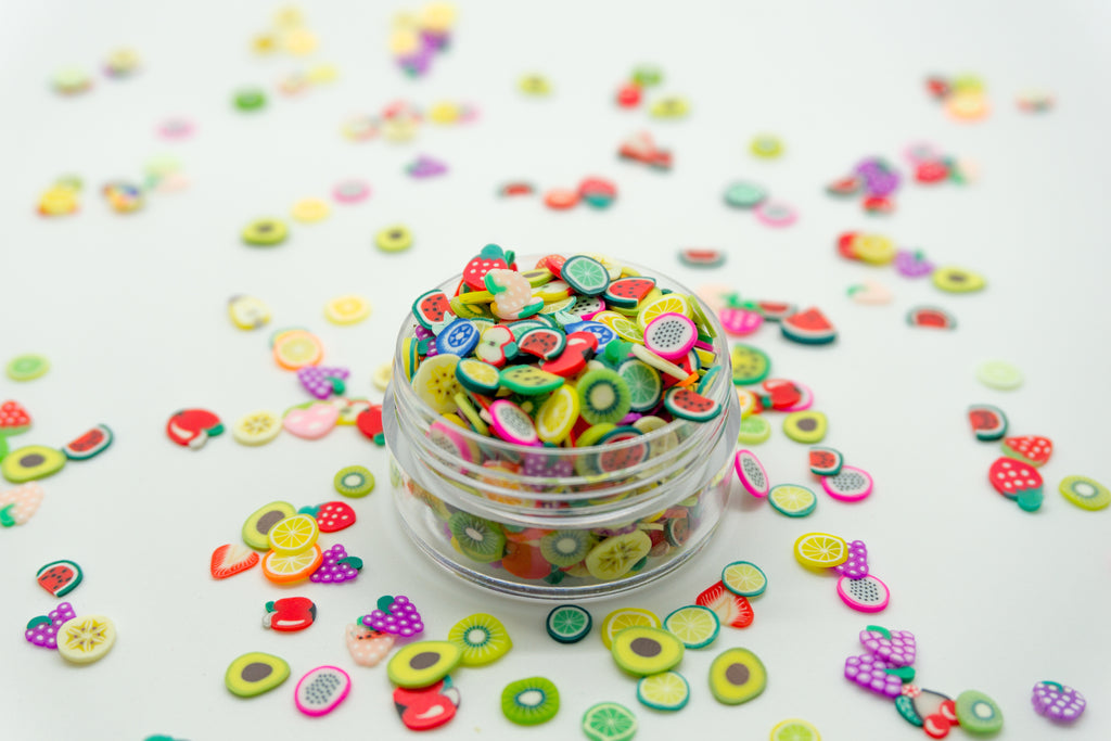 Fruit Medley Polymer Clay Slices – Bow and Arrow Supply Company