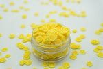 Lemon Polymer Clay Slices