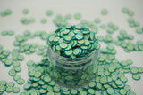 Lime Polymer Clay Slices